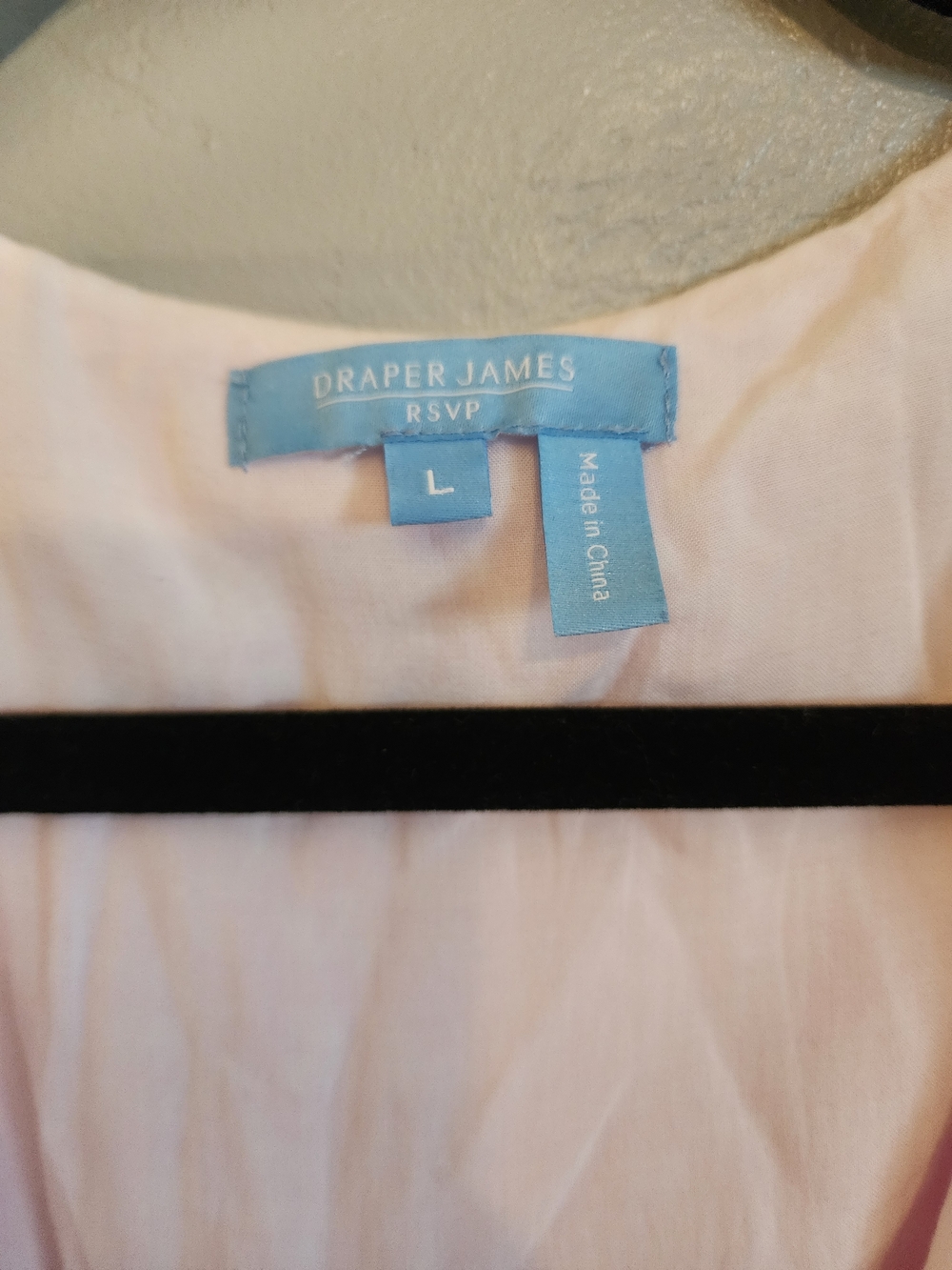 Draper James Light Pink Ruffle Wrap Mini Dress - Picture 9 of 9